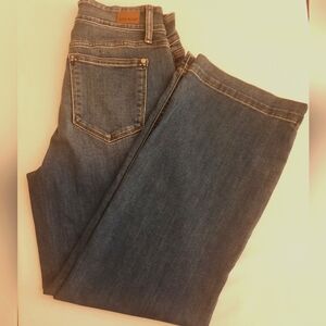 🔥Judy Blue High Rise Wide Leg Double Button Stretch Jeans-JB82558 Worn once!